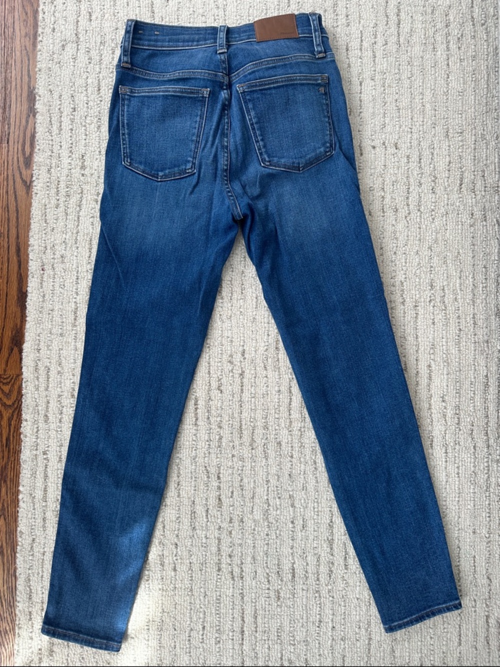 Madewell Deep Indigo Skinny Jeans - Picture 5 of 6